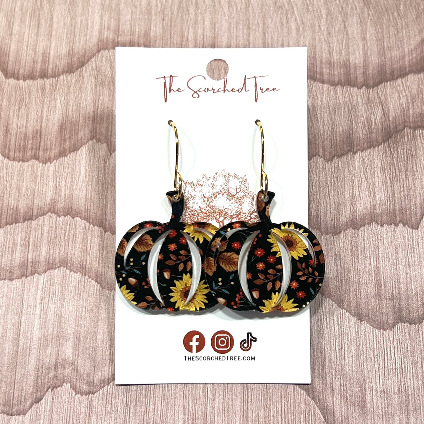 Pumpkin Earrings