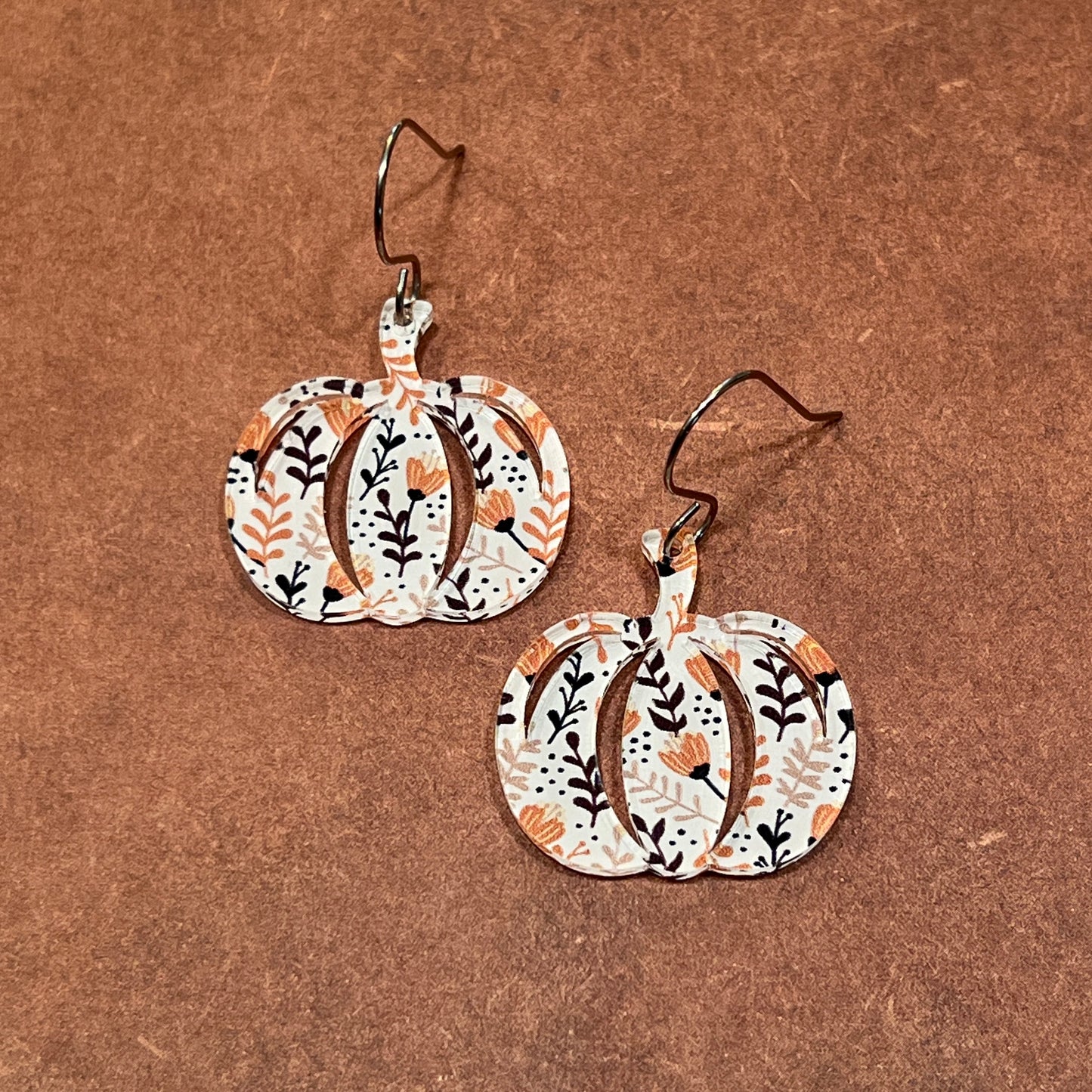 Pumpkin Earrings