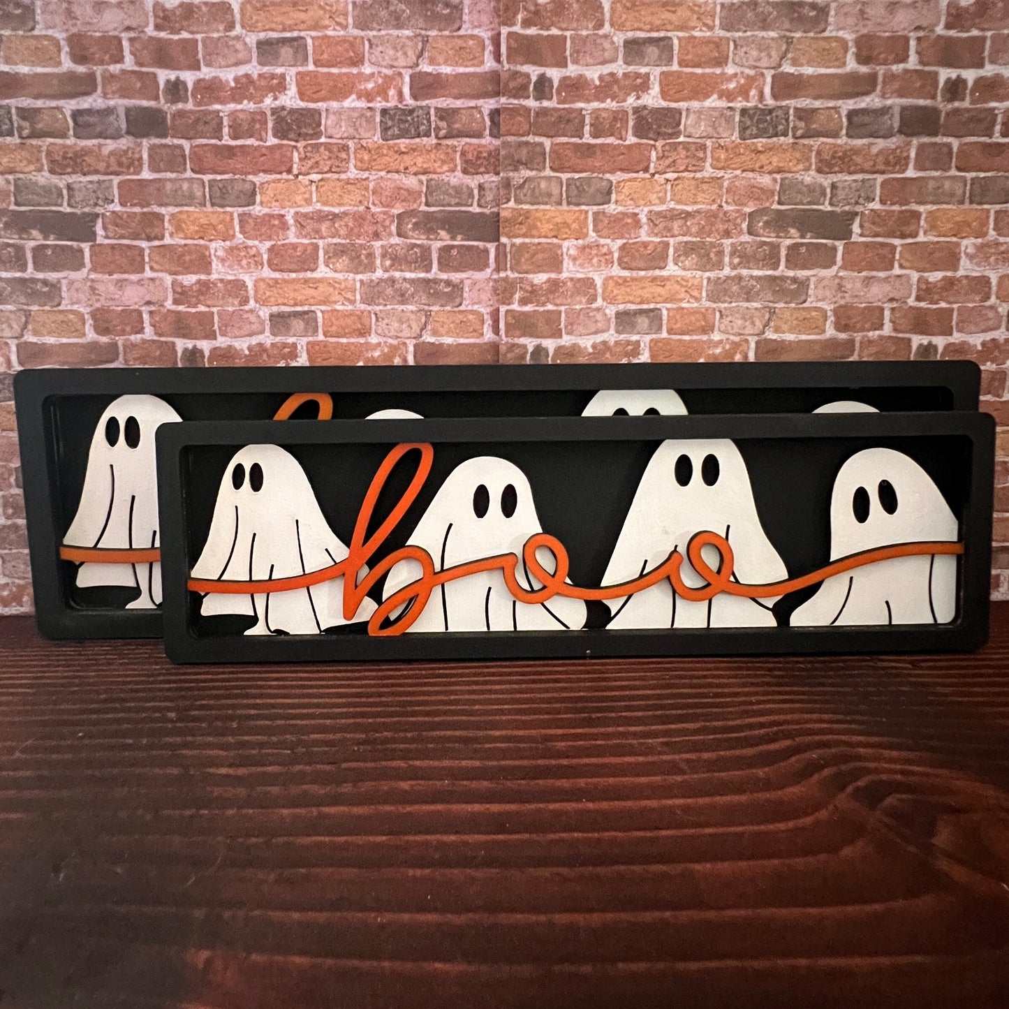 Halloween Shelf Sign “Boo”