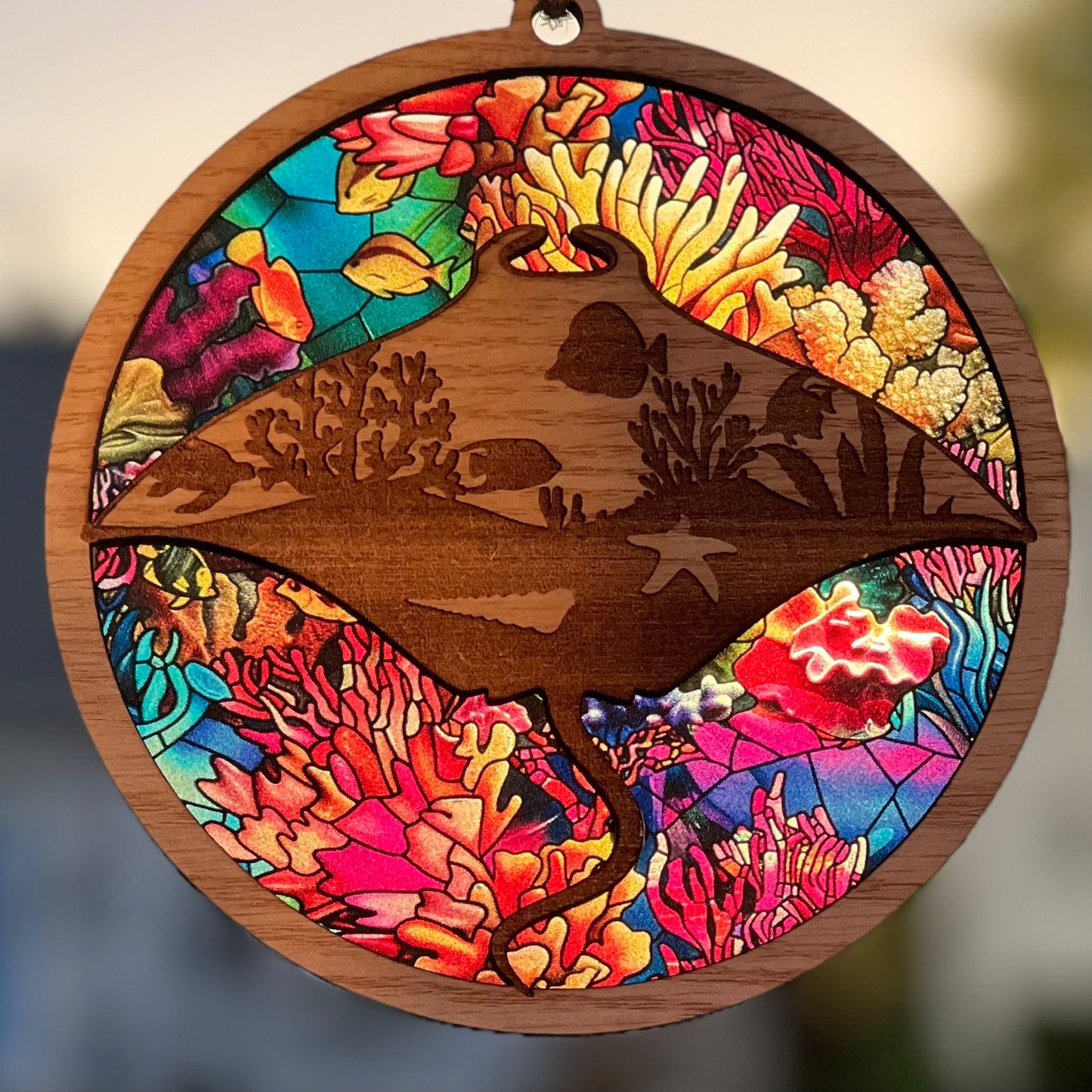 Manta Ray Suncatcher