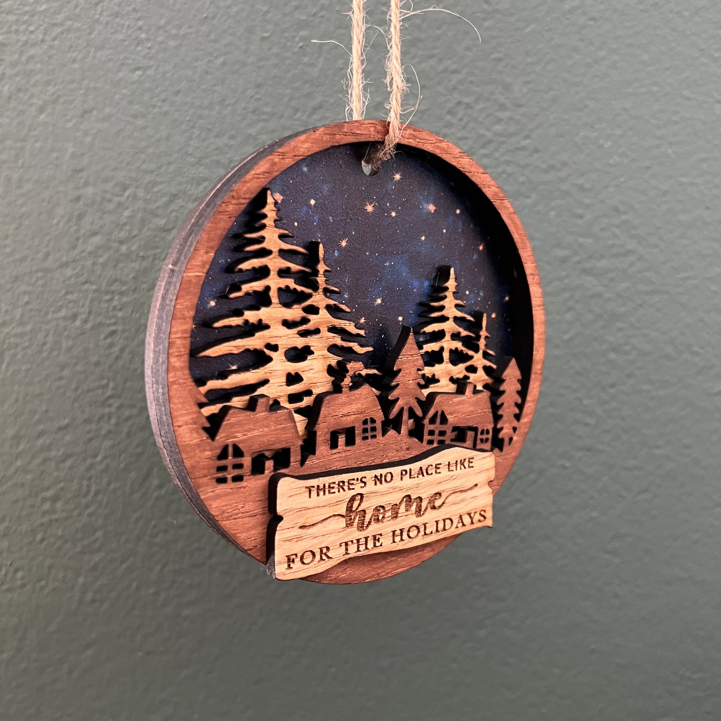 “No Place Like Home” Christmas Ornament