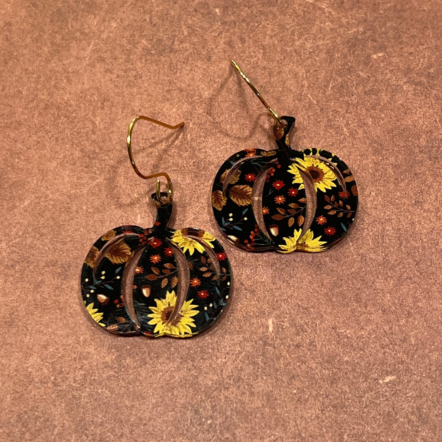 Pumpkin Earrings