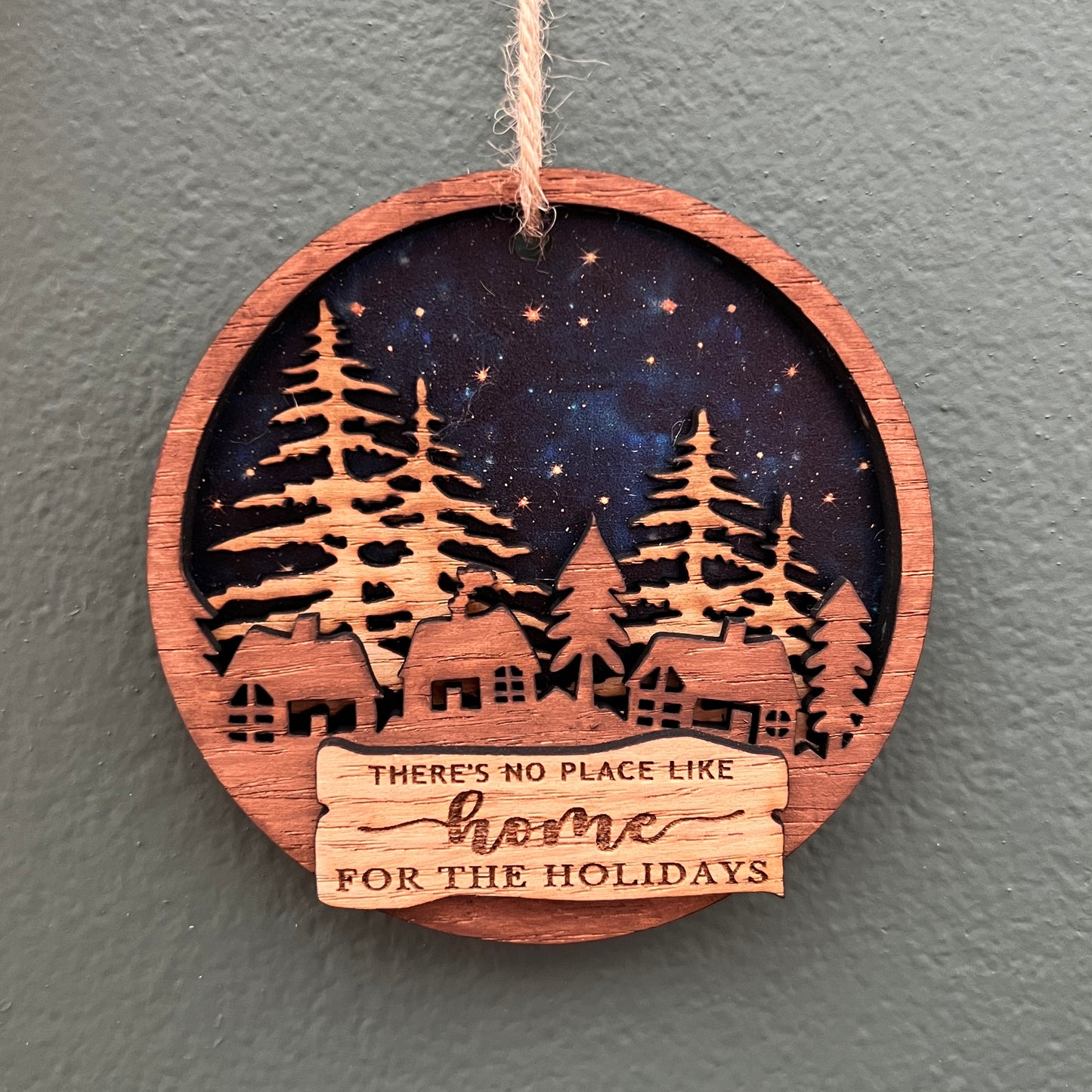 “No Place Like Home” Christmas Ornament