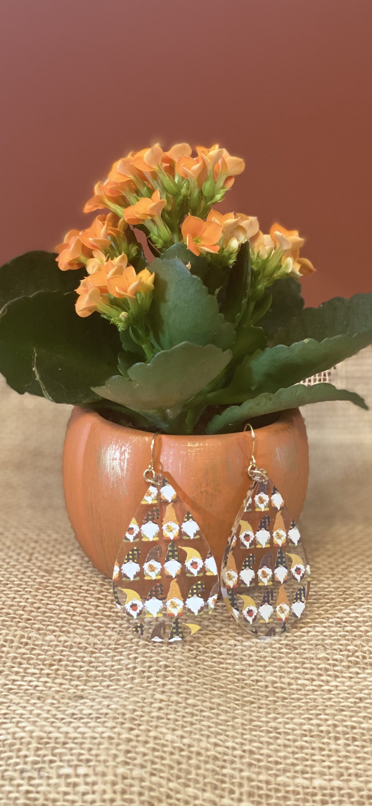 Gnome Earrings - Fall