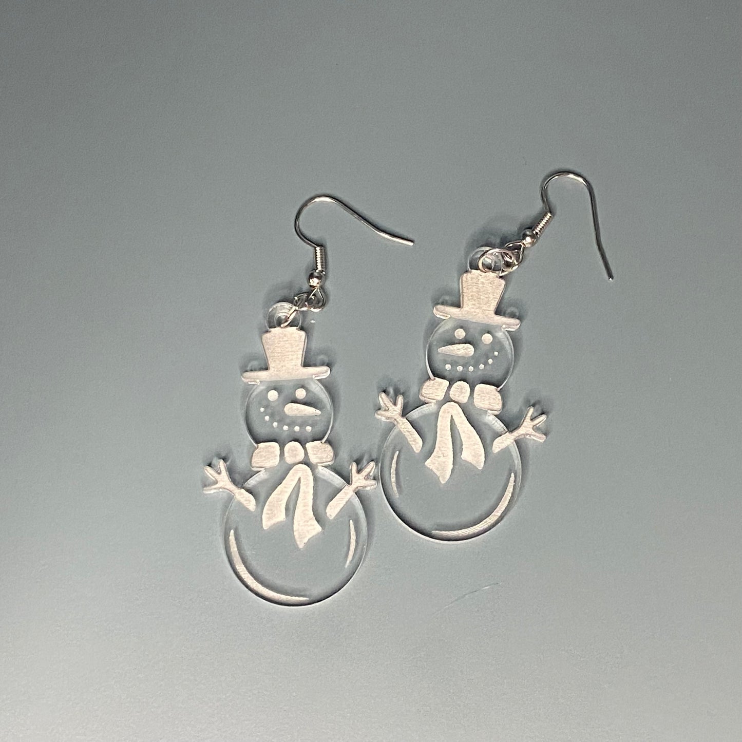 Snowman Earrings