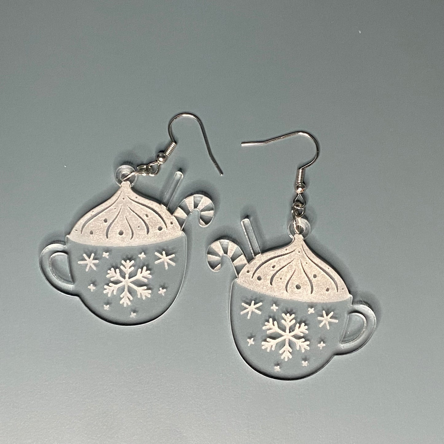 Christmas Mug Earrings