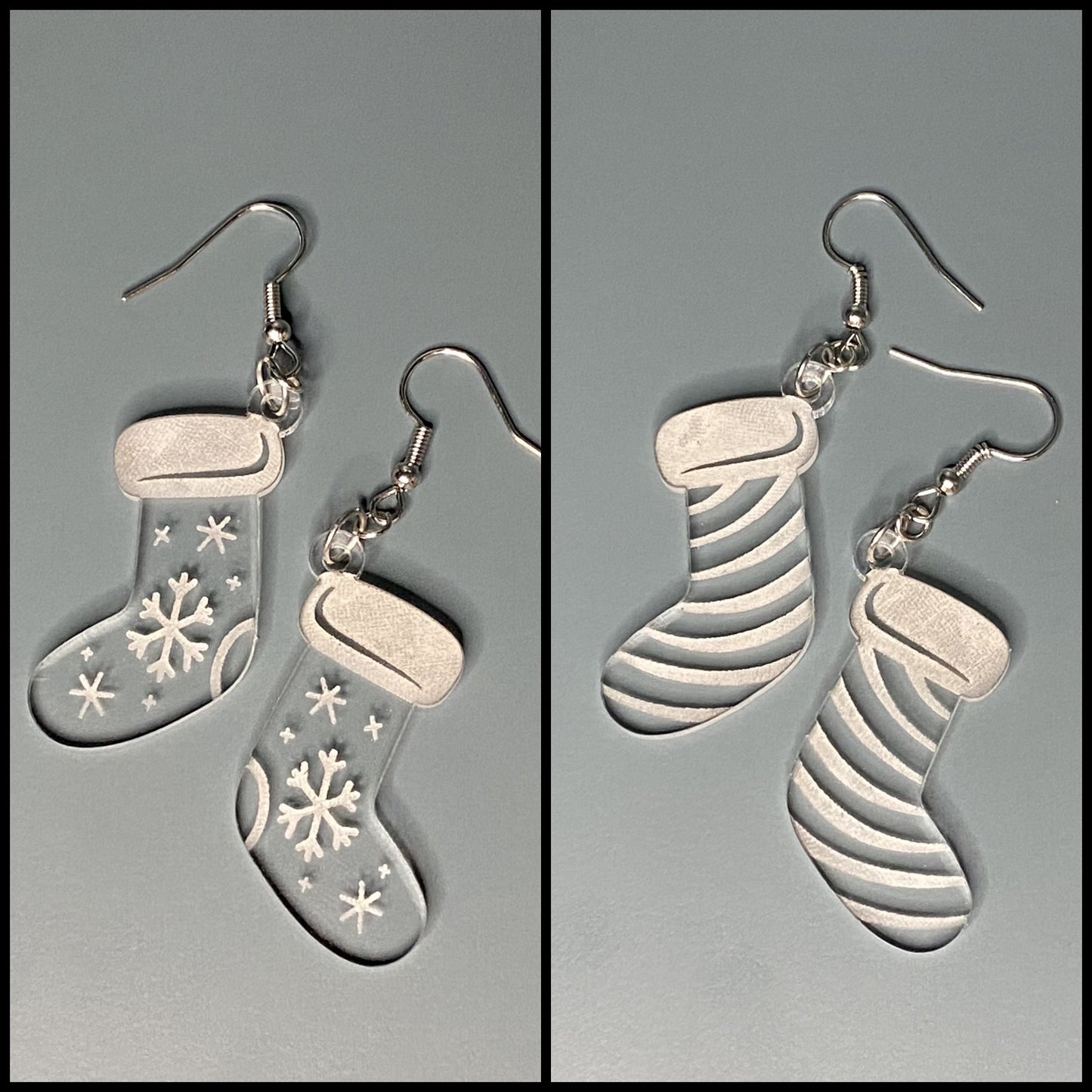Stocking Earrings (Multiple styles available)