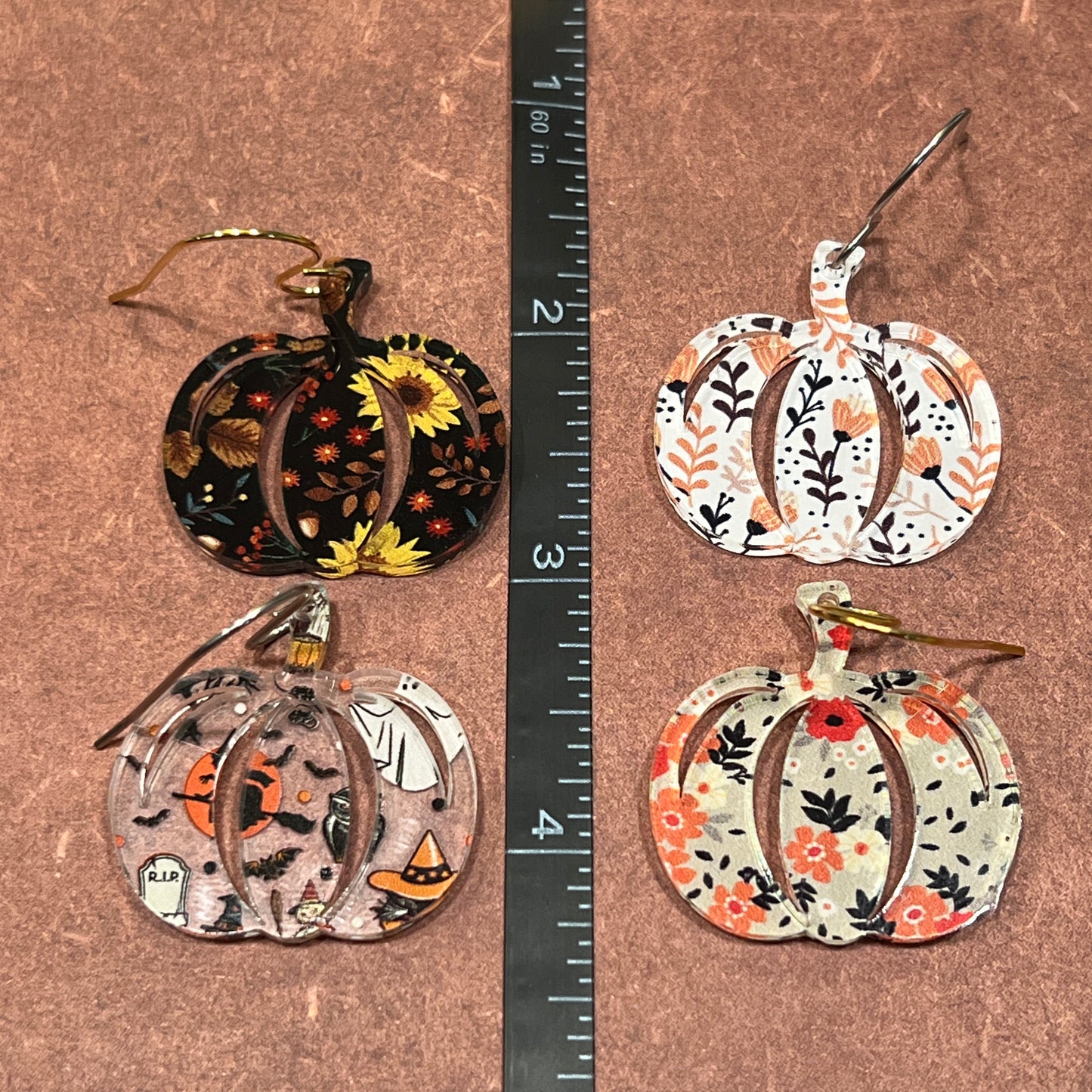 Pumpkin Earrings