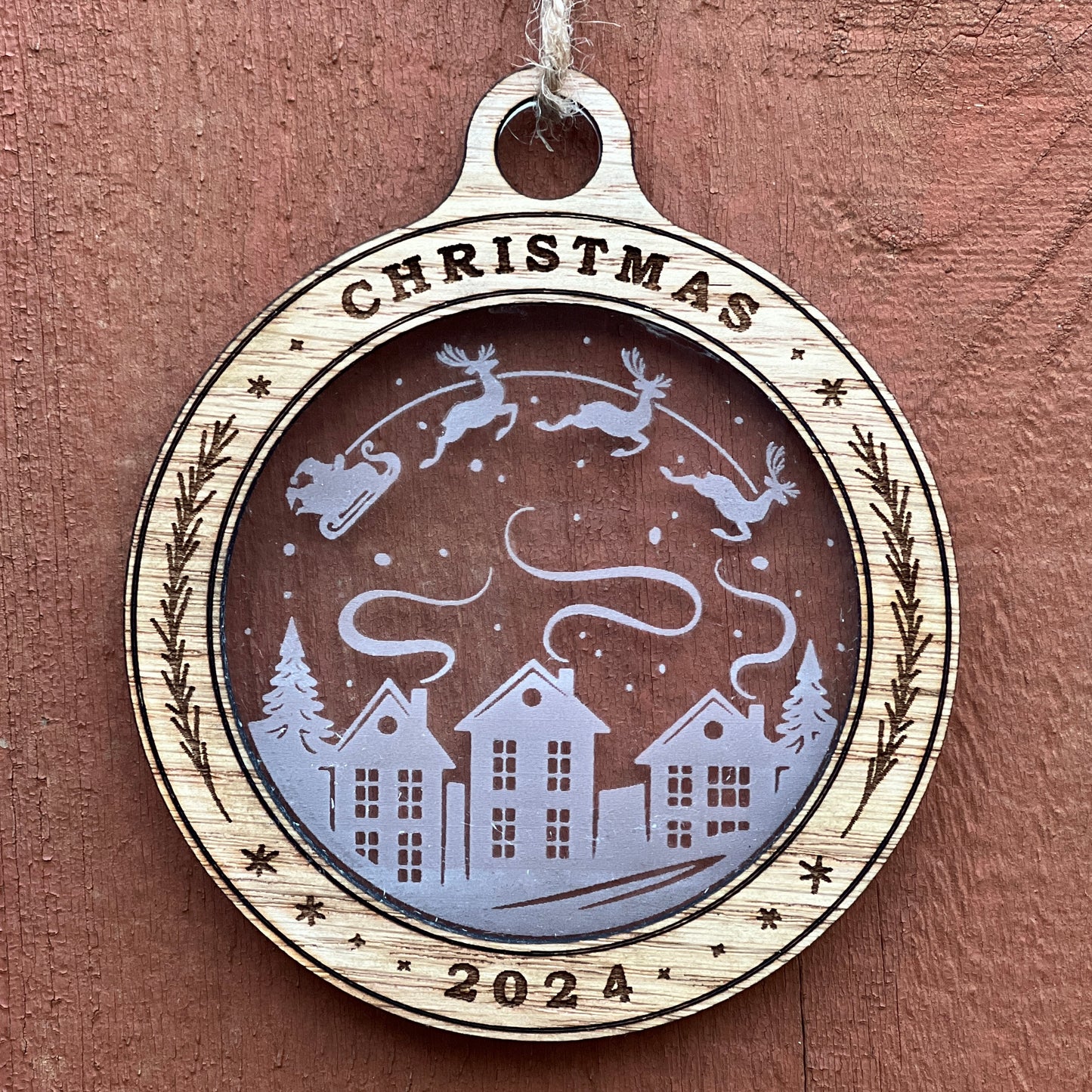 2024 Christmas Holiday Ornament