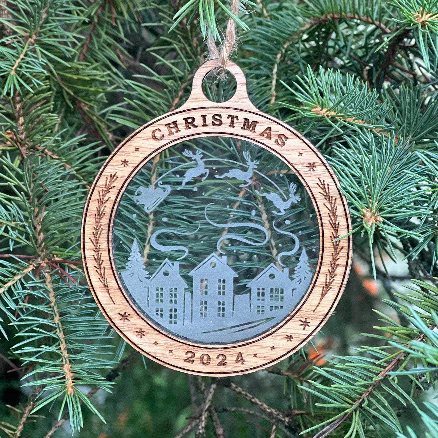 2024 Christmas Holiday Ornament