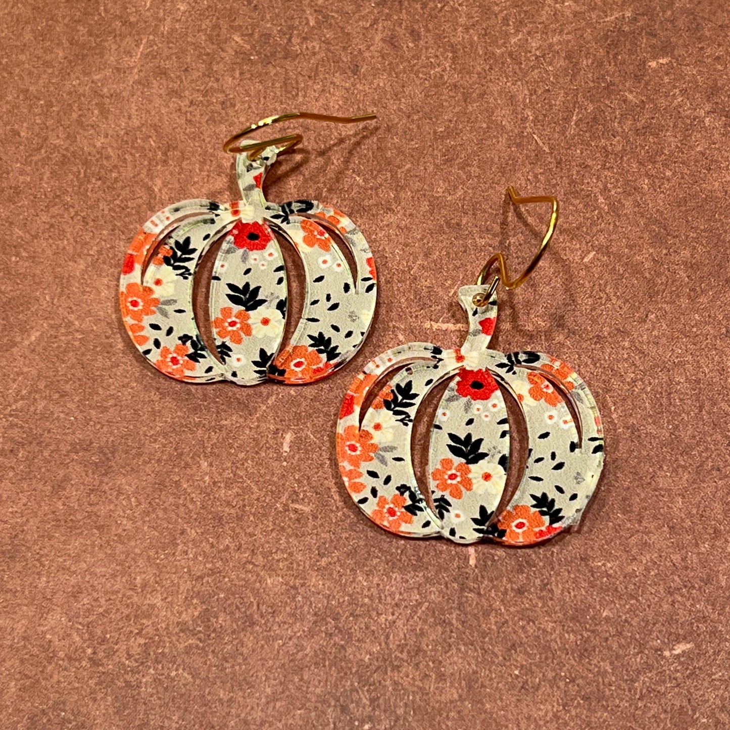 Pumpkin Earrings