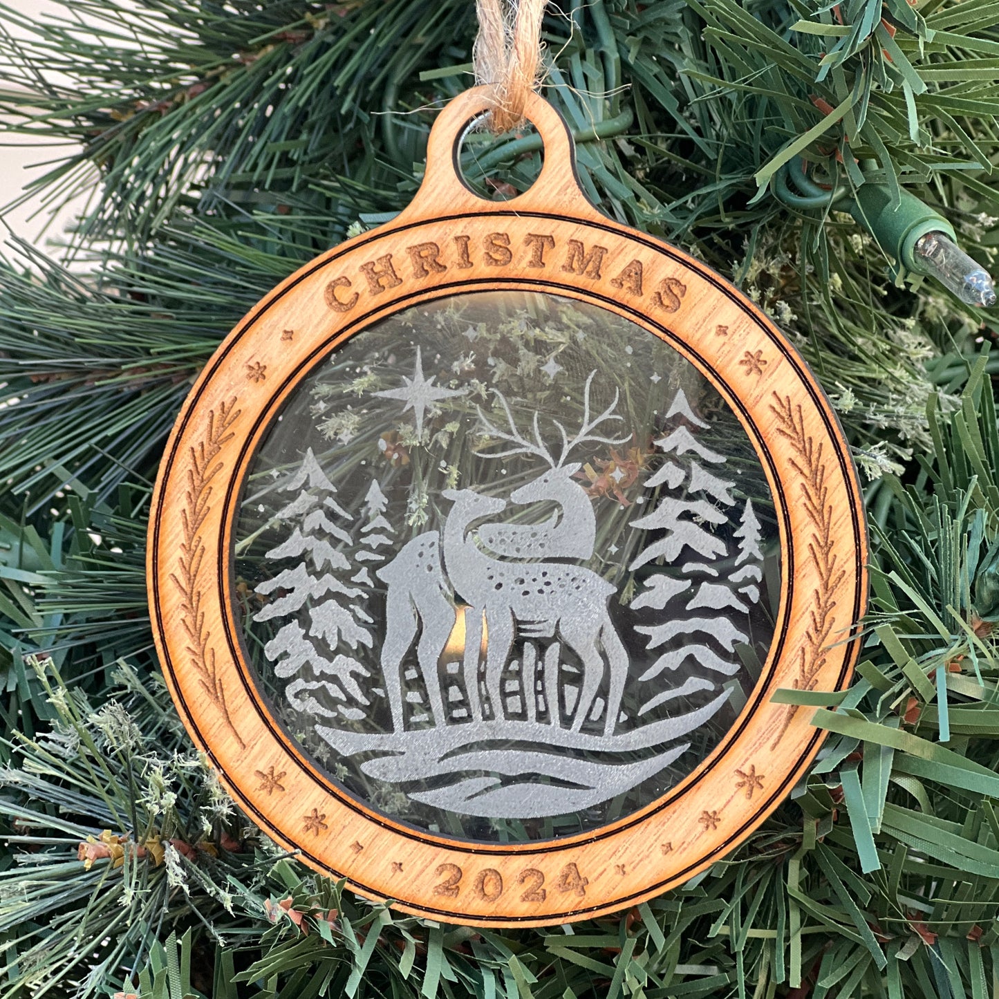 2024 Christmas Holiday Ornament